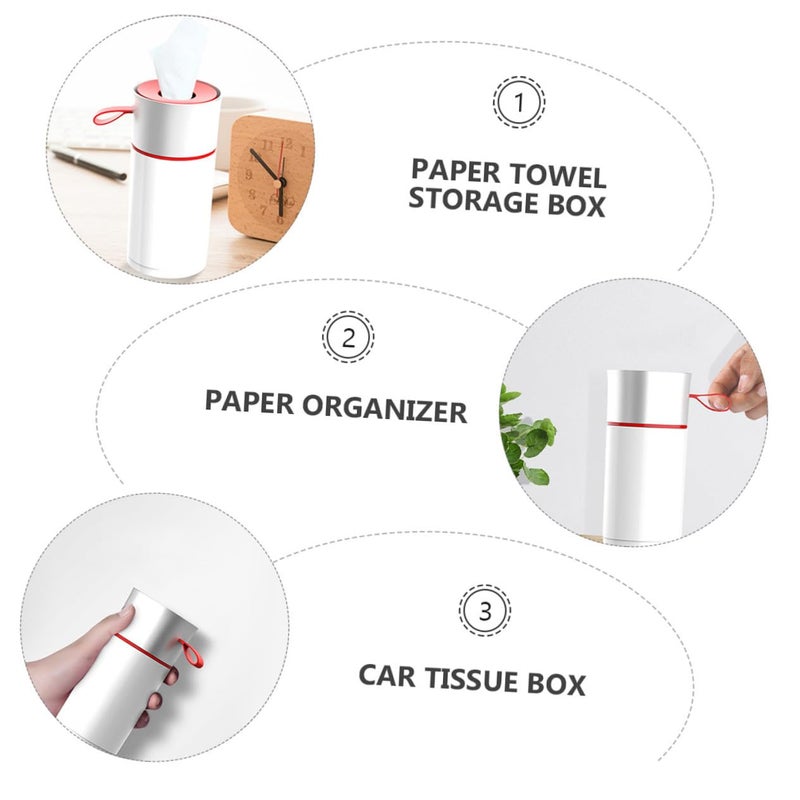 Black Car Tissue Box Holder Eco Friendly Lightweight Design for Easy Cleaning - Image 4