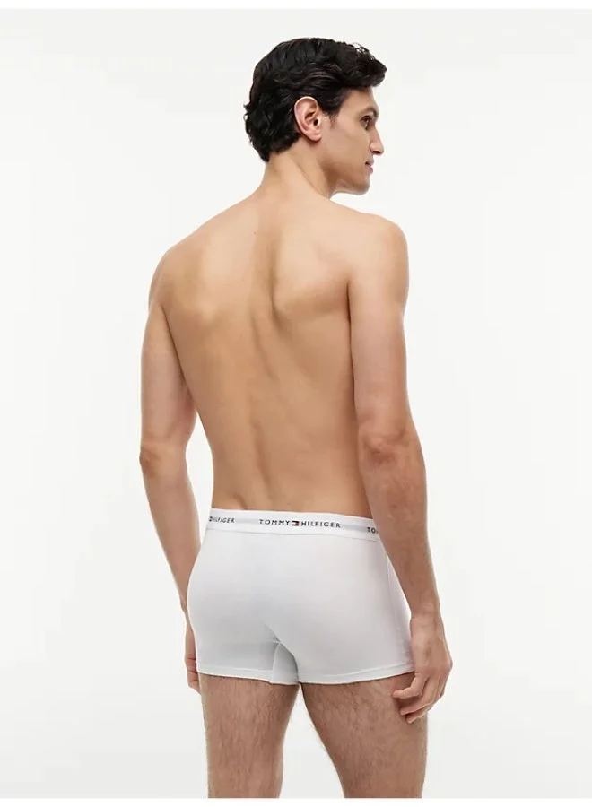 تومي هيلفيغر 3-Pack Signature Repeat Logo Waistband Trunks