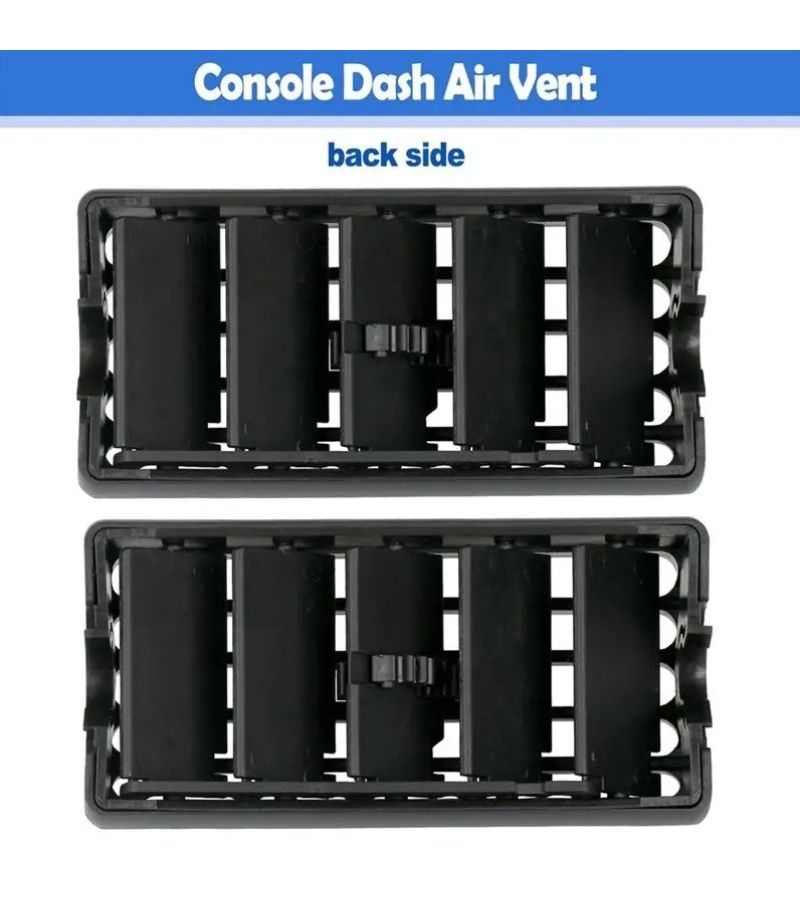 2 Pcs A Set Black Air Vent Grille For Jeep Wrangler TJ 1997 2006 Cherokee XJ 1997 2001 Center Console Extension 5FS10DX9 5FS10LAZAB - Image 5