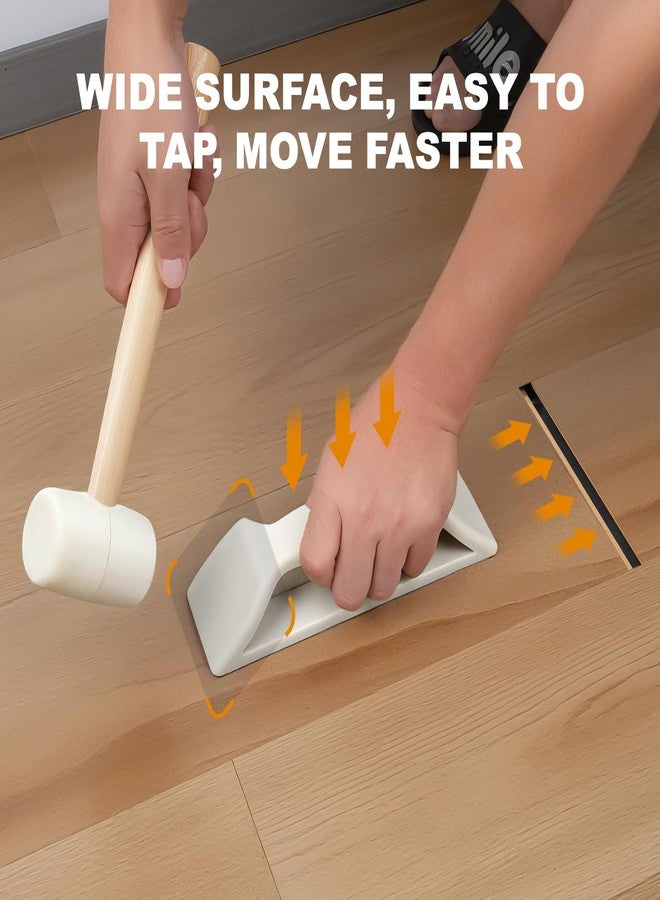 parknshop Floor Gap Fixer Tool - Heavy-Duty Plank Grabber & Washable Adhesive Pad for Laminate, Durable Nylon Design,Vinyl, and Hardwood Flooring Repair (Only Plank Grabber) - Image 4