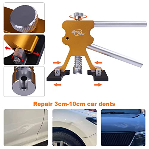 Super PDR Paintless Dent Repair Kit - 42Pcs Car Dent Puller For Small And Medium Car Dents And Ding Auto Dent Remover Tools - Image 2