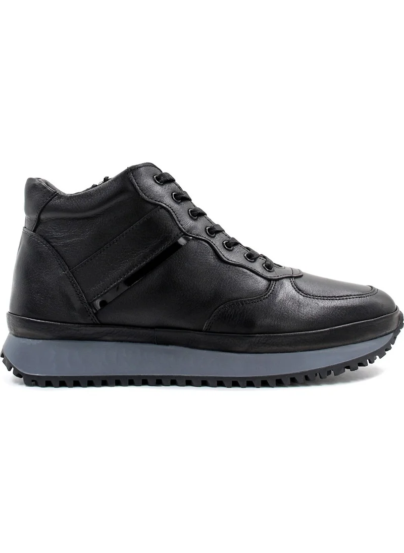 Fast Step Leather Fur Men's Sports Boots 722KMA876
