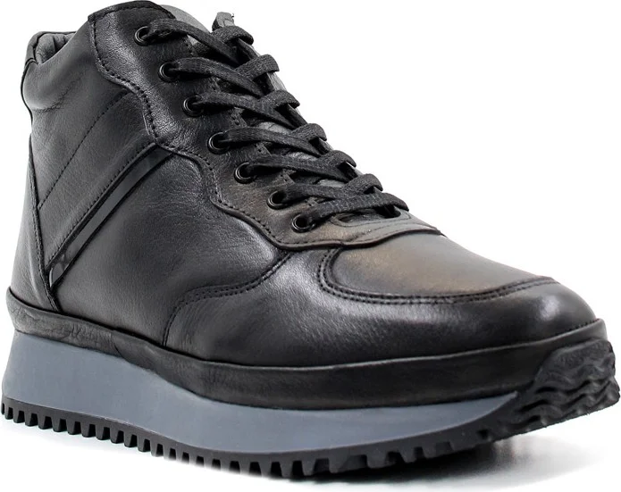 فاست ستيب Leather Fur Men's Sports Boots 722KMA876