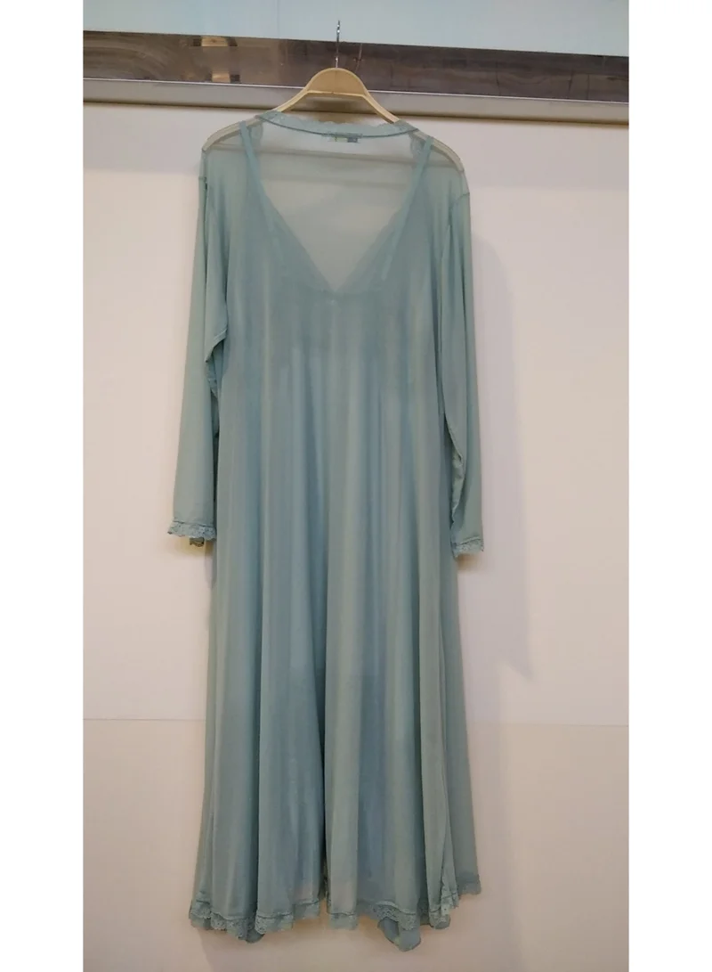 Caprisious Elegant Lace Nightgown and Robe Set – Soft & Comfortable Women’s Sleepwear