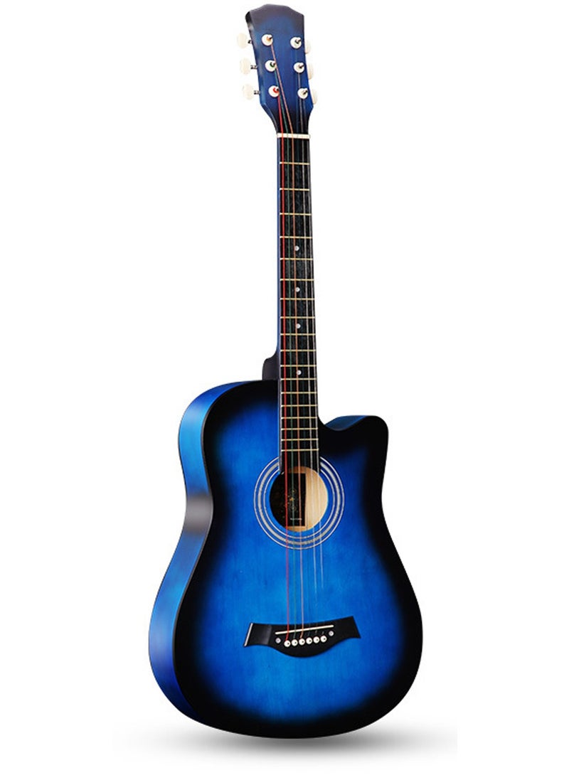 Kabat 38-Inch Folk Guitar Band Guitar Beginner Guitar+ Full Set of Accessories + Tuner - Image 2