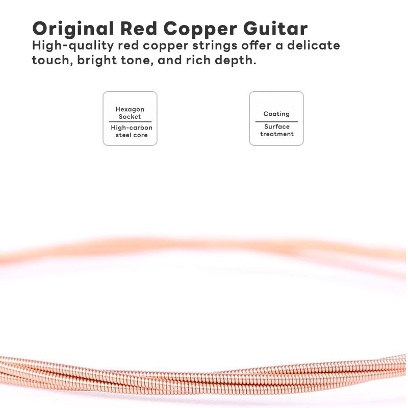 Kabat 38-Inch Folk Guitar Band Guitar Beginner Guitar+ Full Set of Accessories + Tuner - Image 3