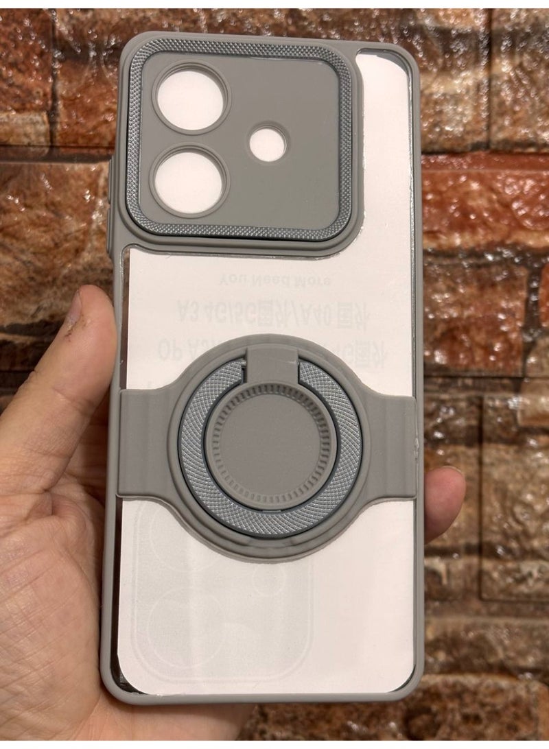 جراب خلفي علي شكل دائره متوافق مع تليفون Oppo A3X / A3 - Image 1