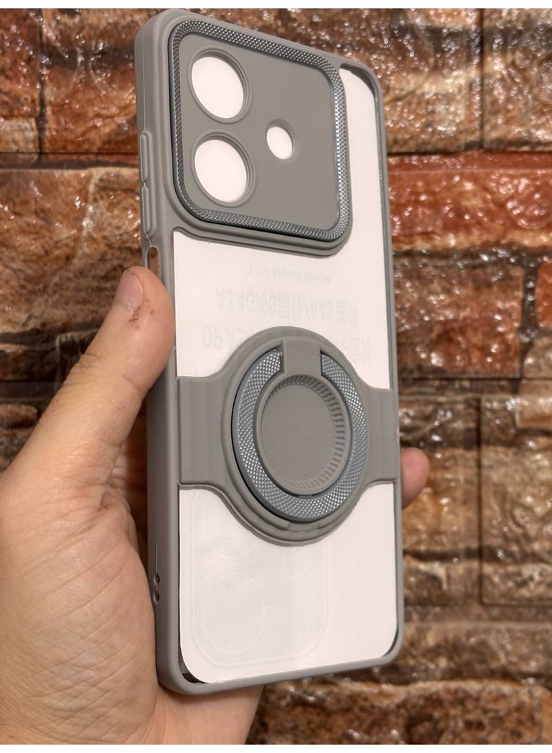 جراب خلفي علي شكل دائره متوافق مع تليفون Oppo A3X / A3 - Image 2