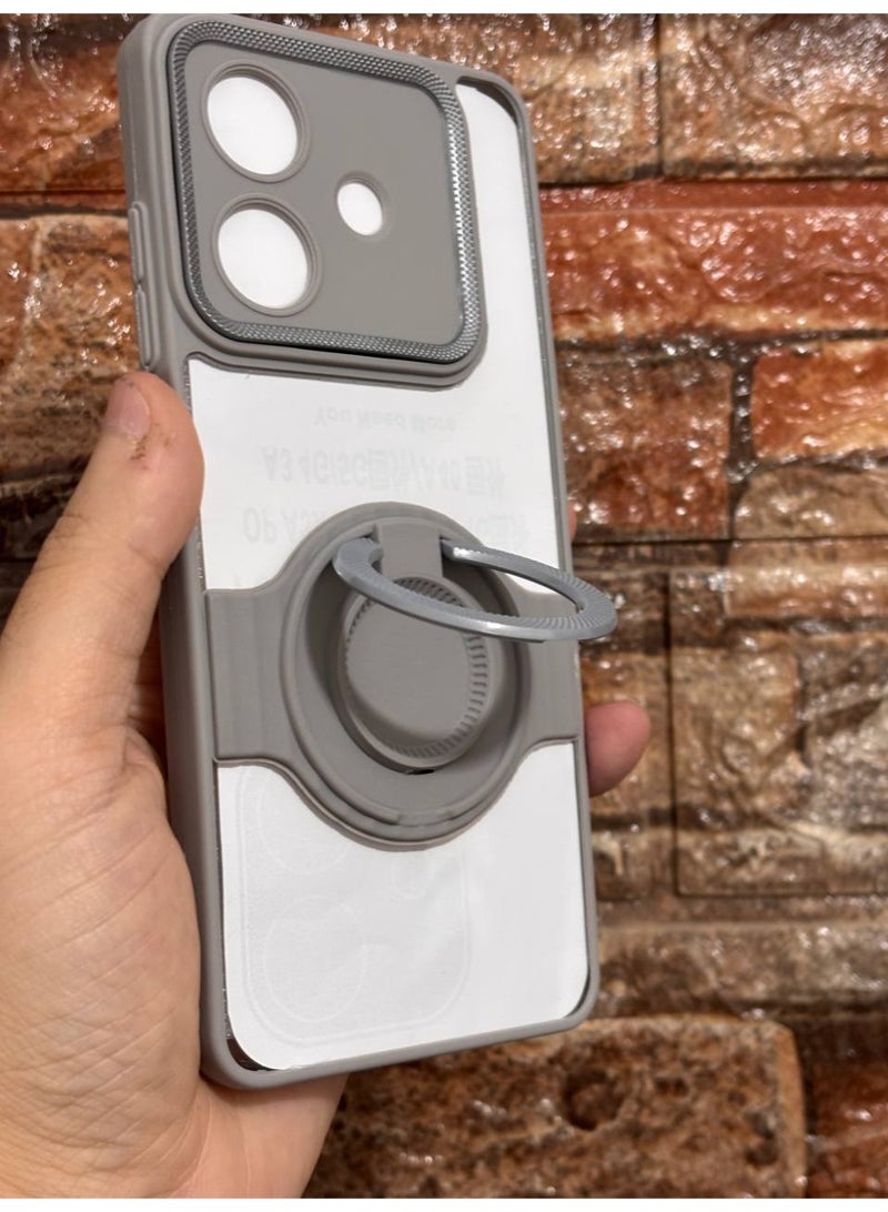 جراب خلفي علي شكل دائره متوافق مع تليفون Oppo A3X / A3 - Image 3