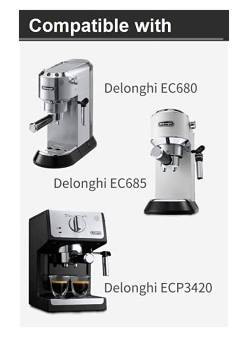 Steam Nozzle Tip Spout for Delonghi Dedica EC680/EC685, EC9335, ECP3420, ECO310, Milk Foam Inner Tube, stainless steel - Image 2