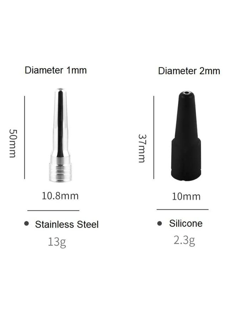 Steam Nozzle Tip Spout for Delonghi Dedica EC680/EC685, EC9335, ECP3420, ECO310, Milk Foam Inner Tube, stainless steel - Image 3