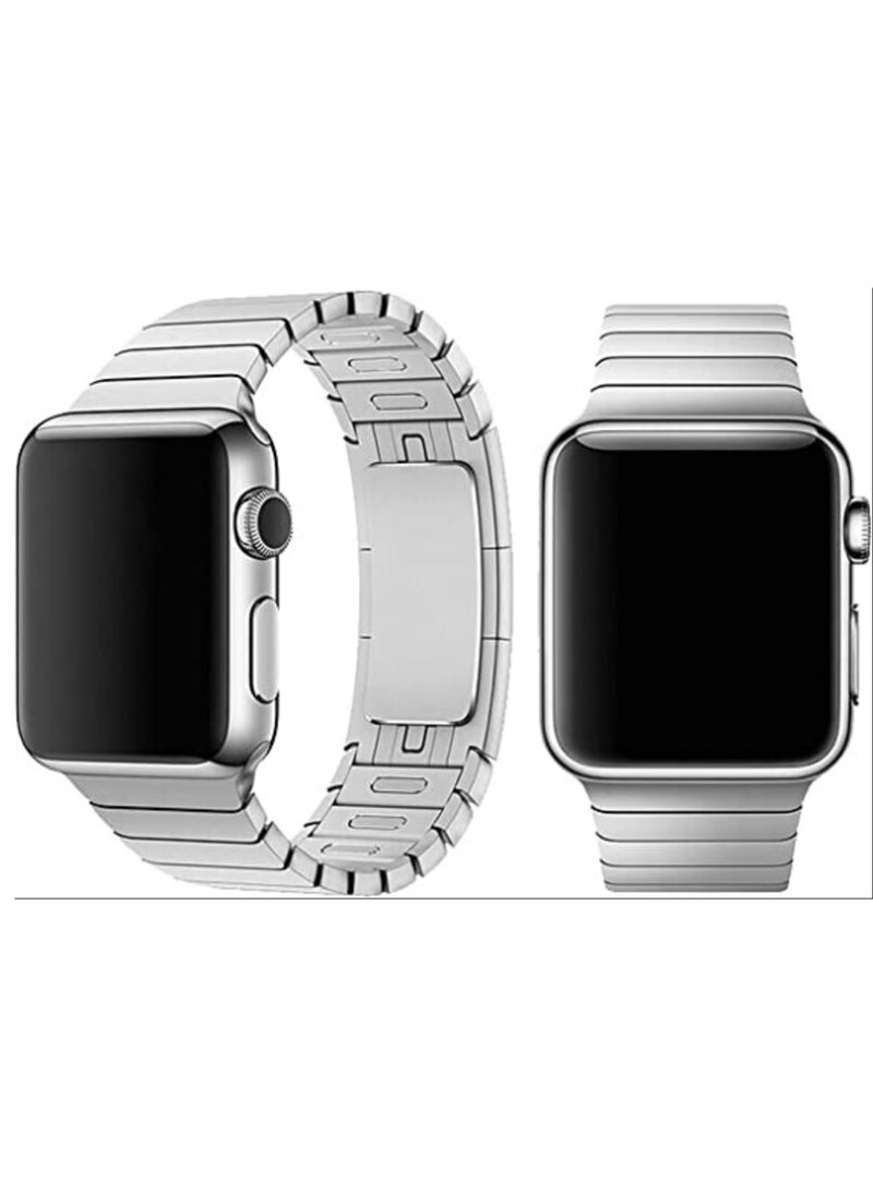 Bracelet Compatible with Apple Watch, Water-Resistant Replacement Wrist Band Strap Suitable for Apple Smart Watch Generation 1/2/3/4/5 - Image 2