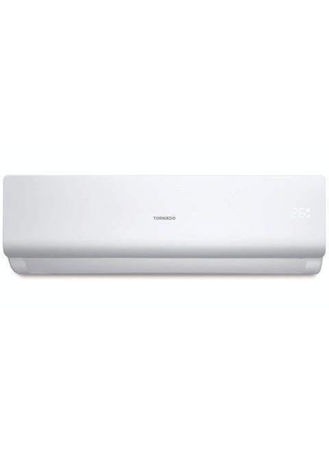 TORNADO 2 Ton Cool Split Air Conditioner, 22000 BTU, T3 Compressor, white, R410 Refrigerant, Turbo Mode, Digital Display, Golden fin, 4 Ways Swing, TH-C24AHK