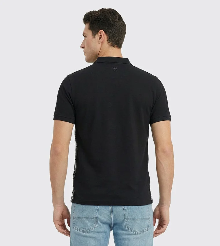 بيفرلي هيلز بولو كلوب Bhpc Mens Navy Blue Short Sleeve Polo