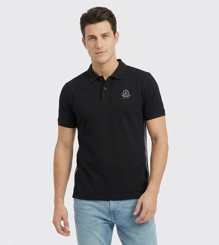 بيفرلي هيلز بولو كلوب Bhpc Mens Navy Blue Short Sleeve Polo