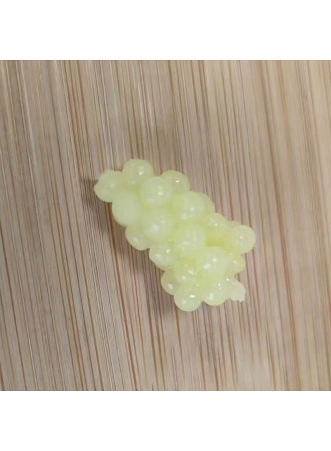 Loquat Miniature Food Toys Mini Artificial Grape Diy Fruit Accessories Tpr Soft Glue Pinch Music Vent Toy Accessories-Color:tpr Small Purple Grapes-Size:2.5cm - Image 4