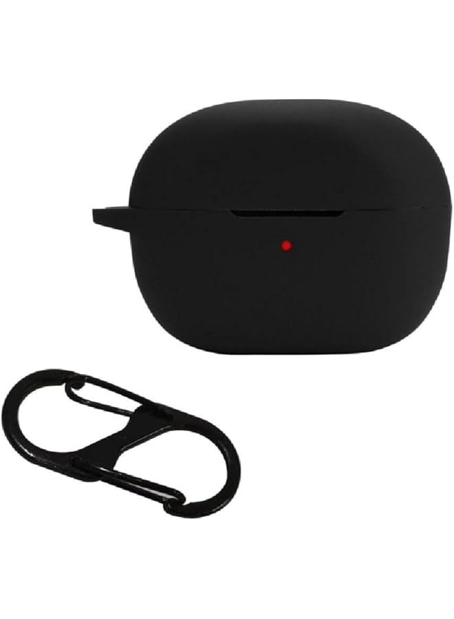 LinJie Compatible Protective Case for Anker Soundcore Life Note 3i,Keychain Waterproof Shockproof Full Protective Cover (Black) - Image 2