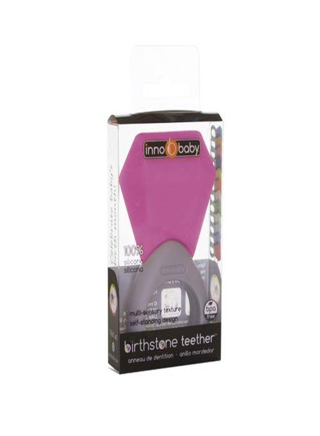 INNOBABY TEETHIN' Smart Birthstone Ring TEETHER - October (Tourmaline) - Image 3
