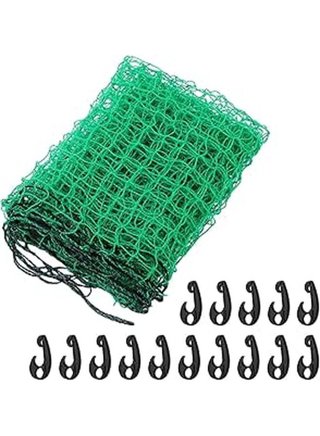 Heavy Duty Truck Bed Cargo Net 2x3m with Bungee Cord and 15 Hooks for Load Securing - Image 1