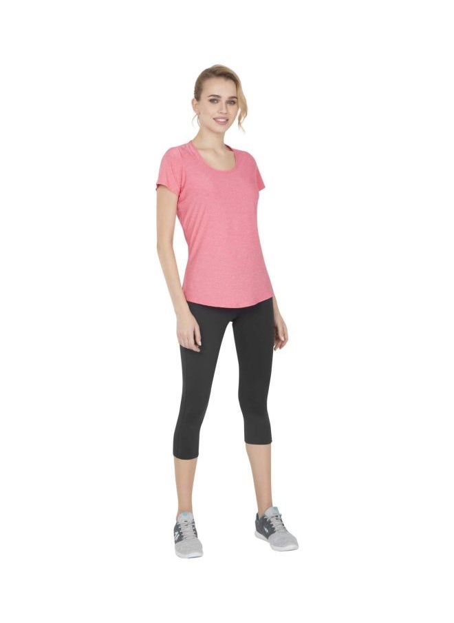 JOCKEY - Jockey AP24 Women Tactile Microfiber Elastane Stretch Slim Fit Capri with Broad Waistband and Stay Dry Technology - Image 1