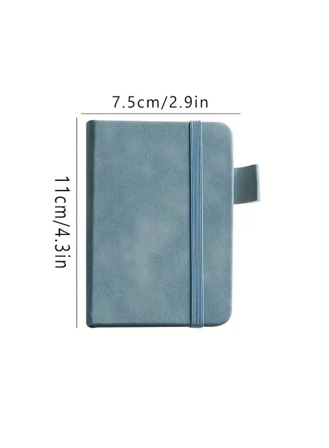 Pink Portable Notebook With Pen Holder Elastic Band Seal For Meeting Study Travel - Image 2
