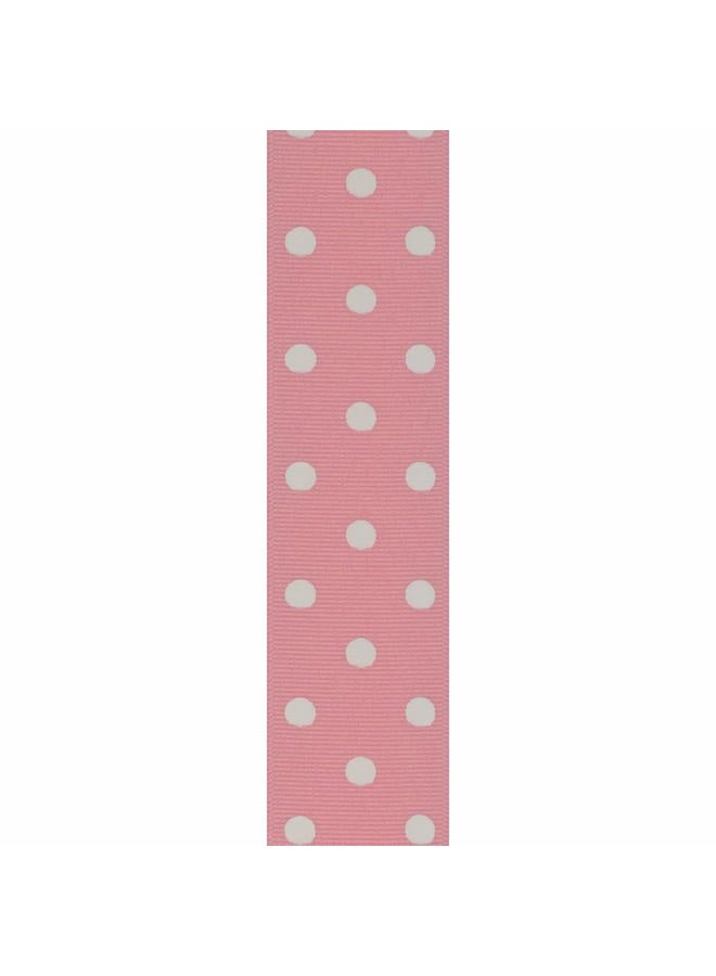 Offray 352557 1.5" Wide Grosgrain Ribbon, Pink, 3 Yards - Image 3