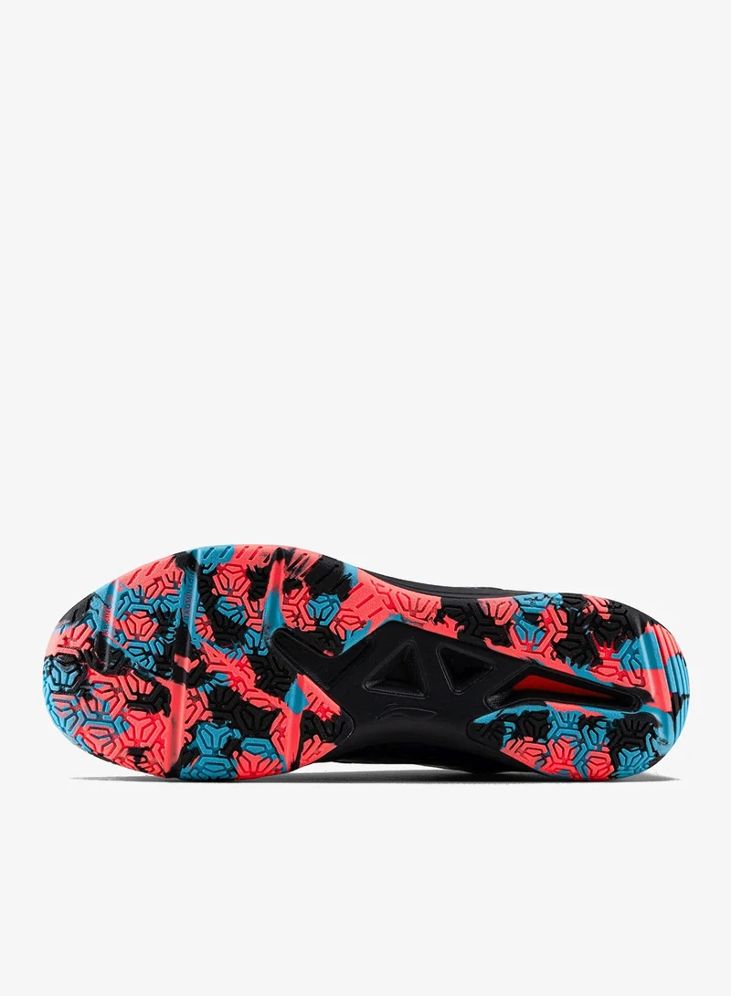 Li-ning Black/Blue/Orange Lining Hypersonic III Badminton Shoes Unisex-adult Non Marking Lightweight & Durable  | Best Price UAE