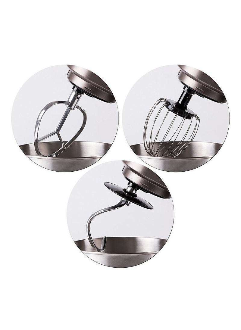 Generic - Dough Mixer with Stainless Steel Bowl Electric Food Processor Mixing and Kneading Machine Dough Machine Blender Stand Mixer 800W - Image 1