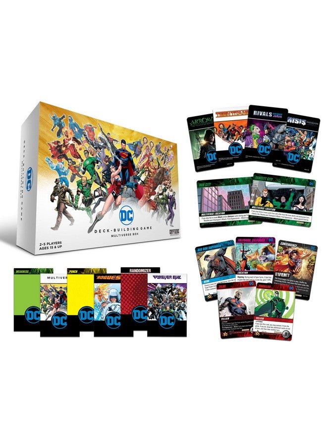 CRYPTOZOIC ENTERTAINMENT DC Deck-Building Game Multiverse Box - Image 2