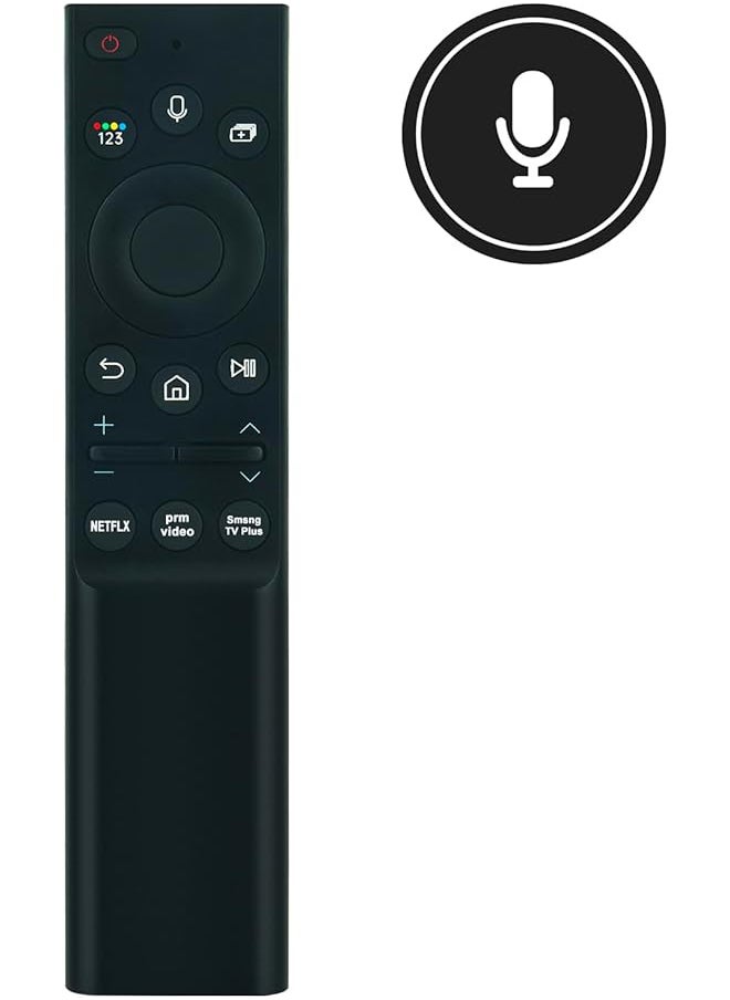 Bn59 01357A Voice Replaced Remote Control Fit For Samsung Smart Tv Qn50Ls03Aafxza Qn43Ls03Aaf Qn55Q6Daaf Qn50Q80Aaf Qn75Qn85Daf Qn75Qn85Daf Sub Bn59 01357B Bn59 01357F Bn59 01357P
