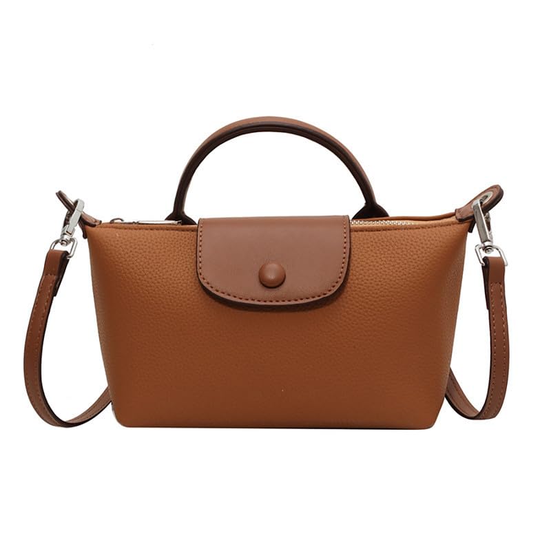 VesaNa Fashion Crossbody Bags for Women - quilted crossbody bags for women,2023 Autumn New Shoulder Bags Handbagsï¼ˆBrownï¼‰ - Image 1