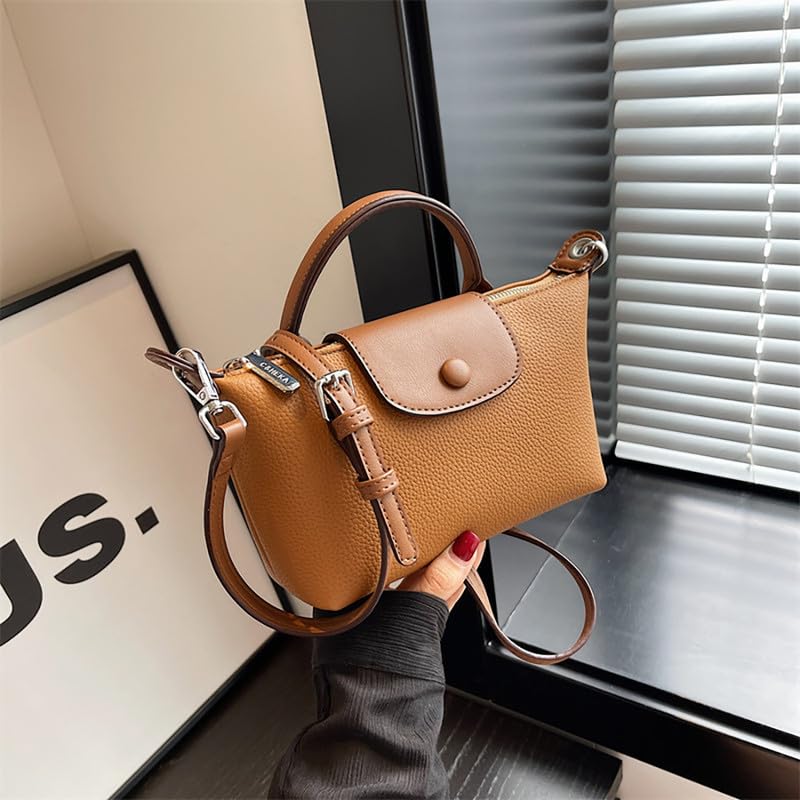 VesaNa Fashion Crossbody Bags for Women - quilted crossbody bags for women,2023 Autumn New Shoulder Bags Handbagsï¼ˆBrownï¼‰ - Image 3