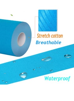 JOGAMS 4 Rolls Waterproof Breathable Kinesiology Tape Athletic Elastic Kneepad Muscle Pain Relief Knee Taping for Gym Fitness Running Tennis Swimming Football  - Image 4
