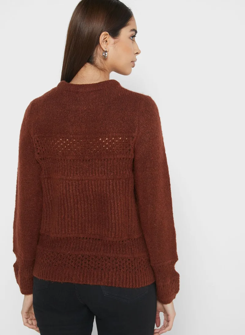 Jacqueline de Yong Cable Knit Sweater