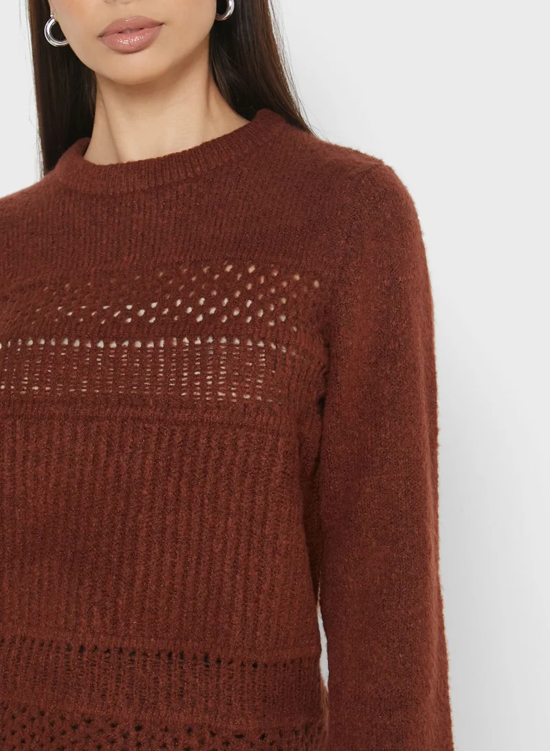 Jacqueline de Yong Cable Knit Sweater