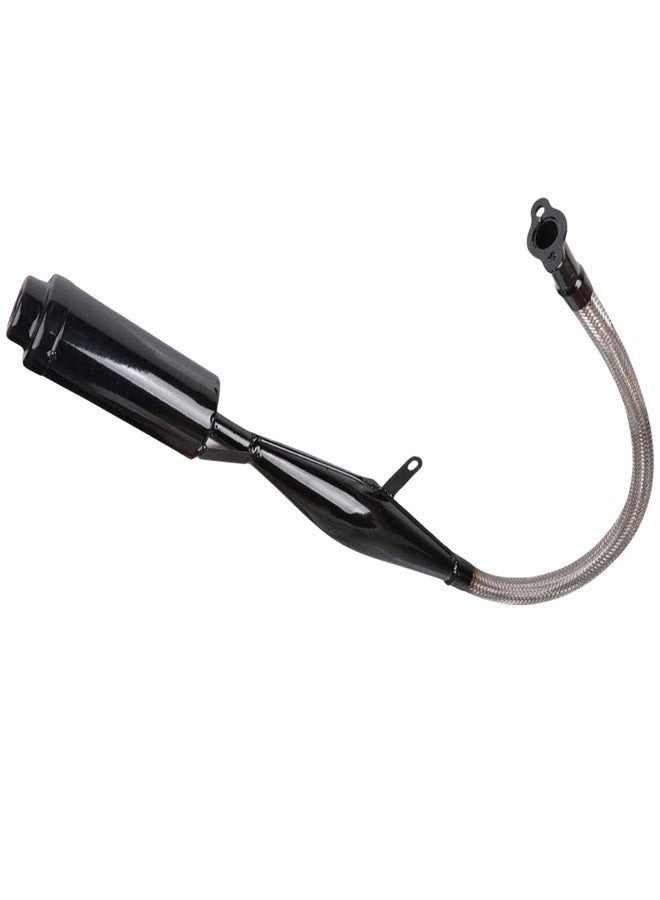 FPTPEHPC Flexible Exhaust Muffler Pipe With Gasket For 2 Stroke 49cc 60cc 66cc 80cc 100cc Engine Motorcycle Dirt Bike Moped Exhaust Muffler Extension Kit - Image 4