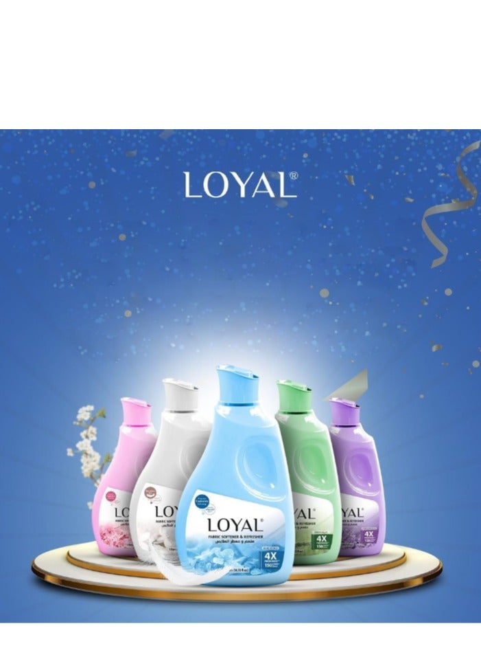 لويال منعم ومعطر أقمشة لويال مع كبسولة العناية والعطر اللطيف، 4 أضعاف النضارة، حتى 150 غسلة | 3000 مل | 101.44 أونصة سائلة - Image 5