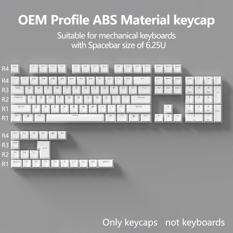 OEM Height Abs Pink Keycap Set Front Engraved Backlit Keycaps Compatible With Mx Switches For 61 87 96 Key Mechanical Keyboards With 6 25U Spacebar - Image 4