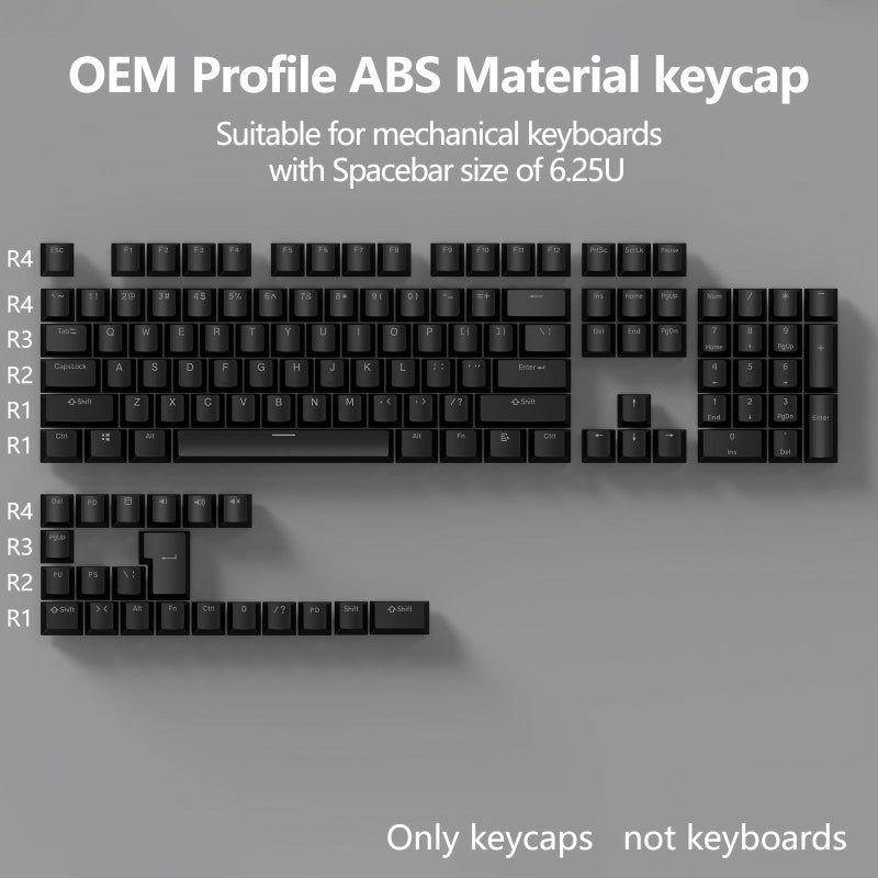OEM Height Abs Pink Keycap Set Front Engraved Backlit Keycaps Compatible With Mx Switches For 61 87 96 Key Mechanical Keyboards With 6 25U Spacebar - Image 3
