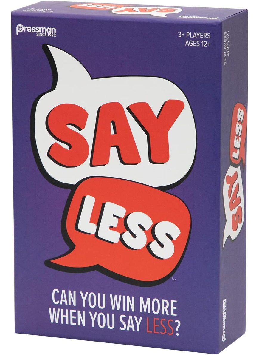 Goliath Pressman Say Less  The Family Card Game of Giving Clues and Guessing Words  Can You Win More When You Say Less  - Image 5