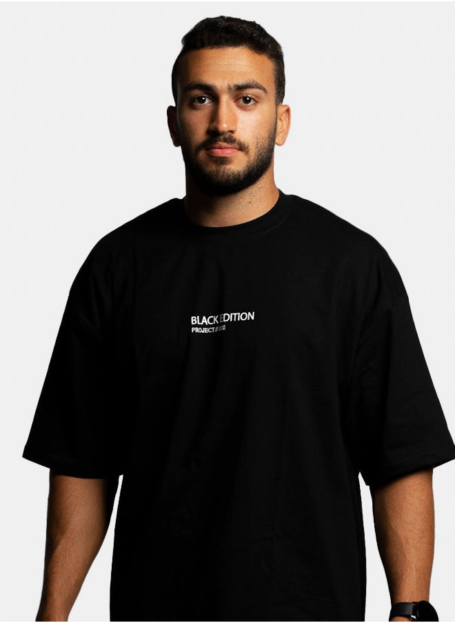 BLACK EDITION - UNISEX BASIC OVERSIZED T-SHIRT - Image 1