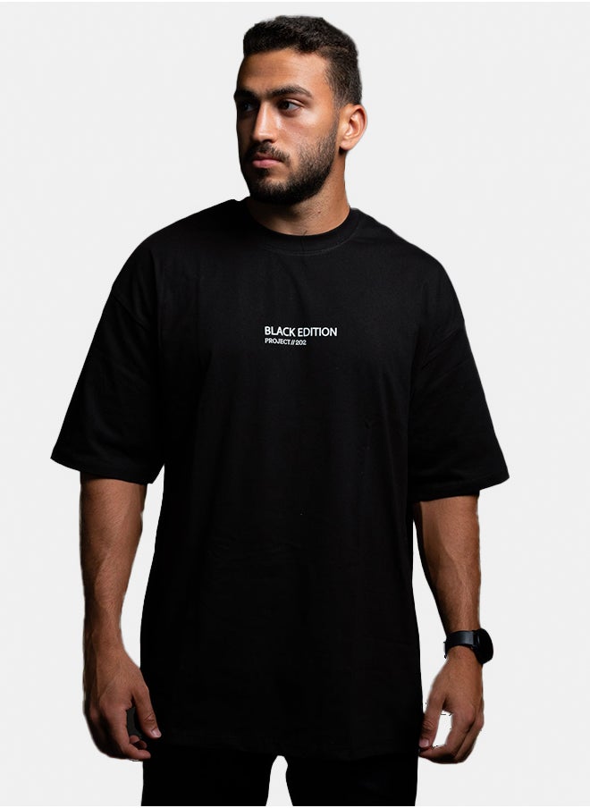 BLACK EDITION - UNISEX BASIC OVERSIZED T-SHIRT - Image 1