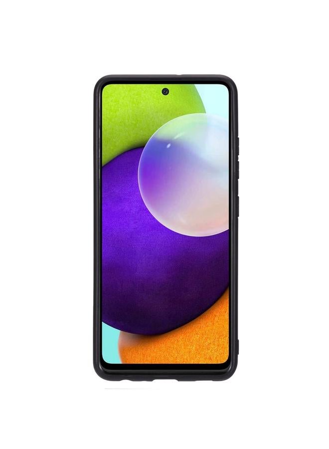 اس-توب جراب لهاتف Samsung Galaxy A32 4G بمشبك مزدوج من البولي يوريثان الحراري وغطاء واقٍ مغناطيسي مقاوم للصدمات مع فتحة بطاقة وحامل - Image 3