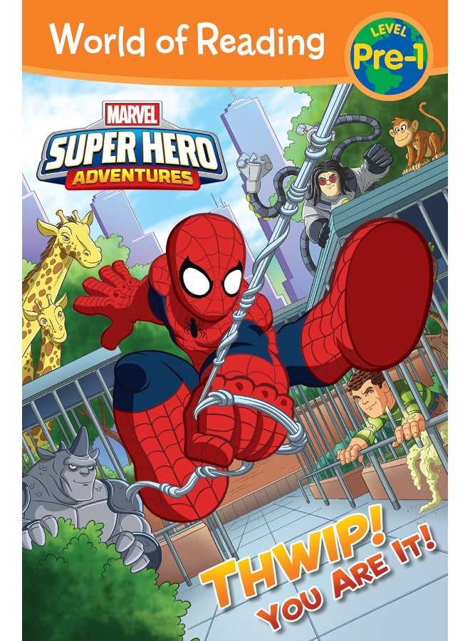 World of Reading: Super Hero Adventures: Thwip! You Are It!: Level Pre-1 - Image 1