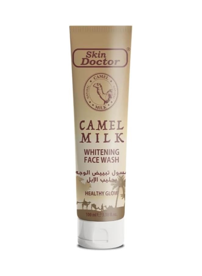 Skin Doctor Natural Camel Milk Whitening Face Wash, Healthy Glow, 100ml - Image 1