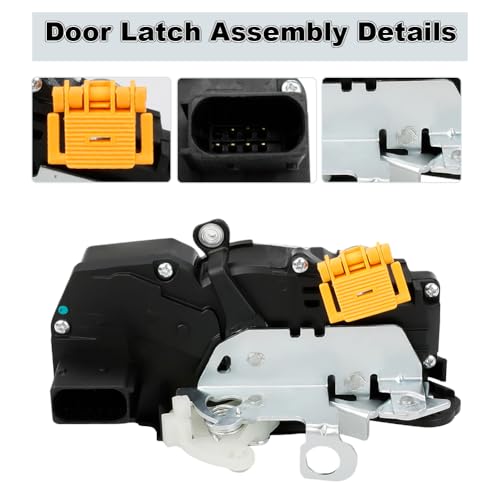 zayody Front Left Driver Side Door Lock Actuator Compatible with Cadillac CTS 2009 2010 2011 2012 2013 2014 Door Latch Lock Actuator Replacement for 22741951 25876534 20786539 20922215 22791029 - Image 4