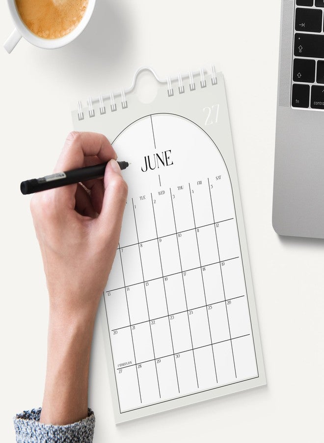 Karto Small Wall Calendar 2026 - Vertical 6x9 inch January 2026 to June 2027 - Small, Versatile, and Easy Planning with the Aesthetic Desk Monthly Calendar - Boho Beige - Image 5