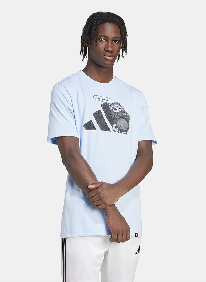Adidas Yay Sports Graphic T-Shirt - Image 3