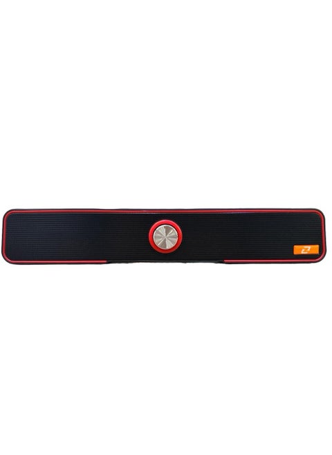 Z230 Portable Bluetooth Speaker with USB Output and Memory Card Reader Output Black