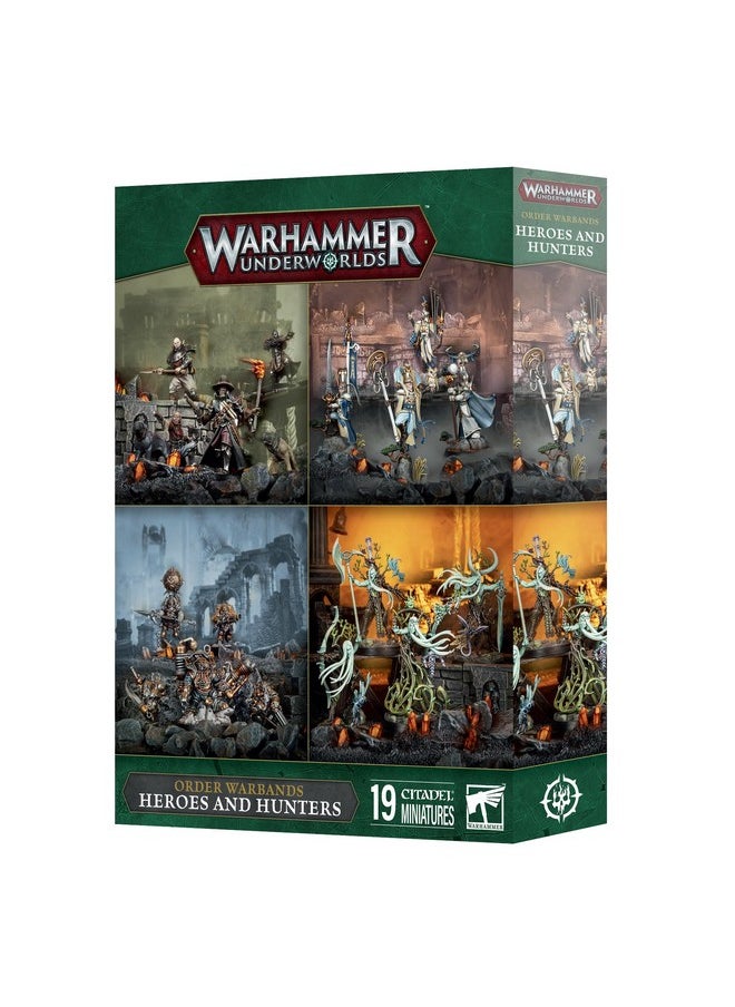 Games Workshop Warhammer Heroes and Hunters Underworlds Order Warbands 